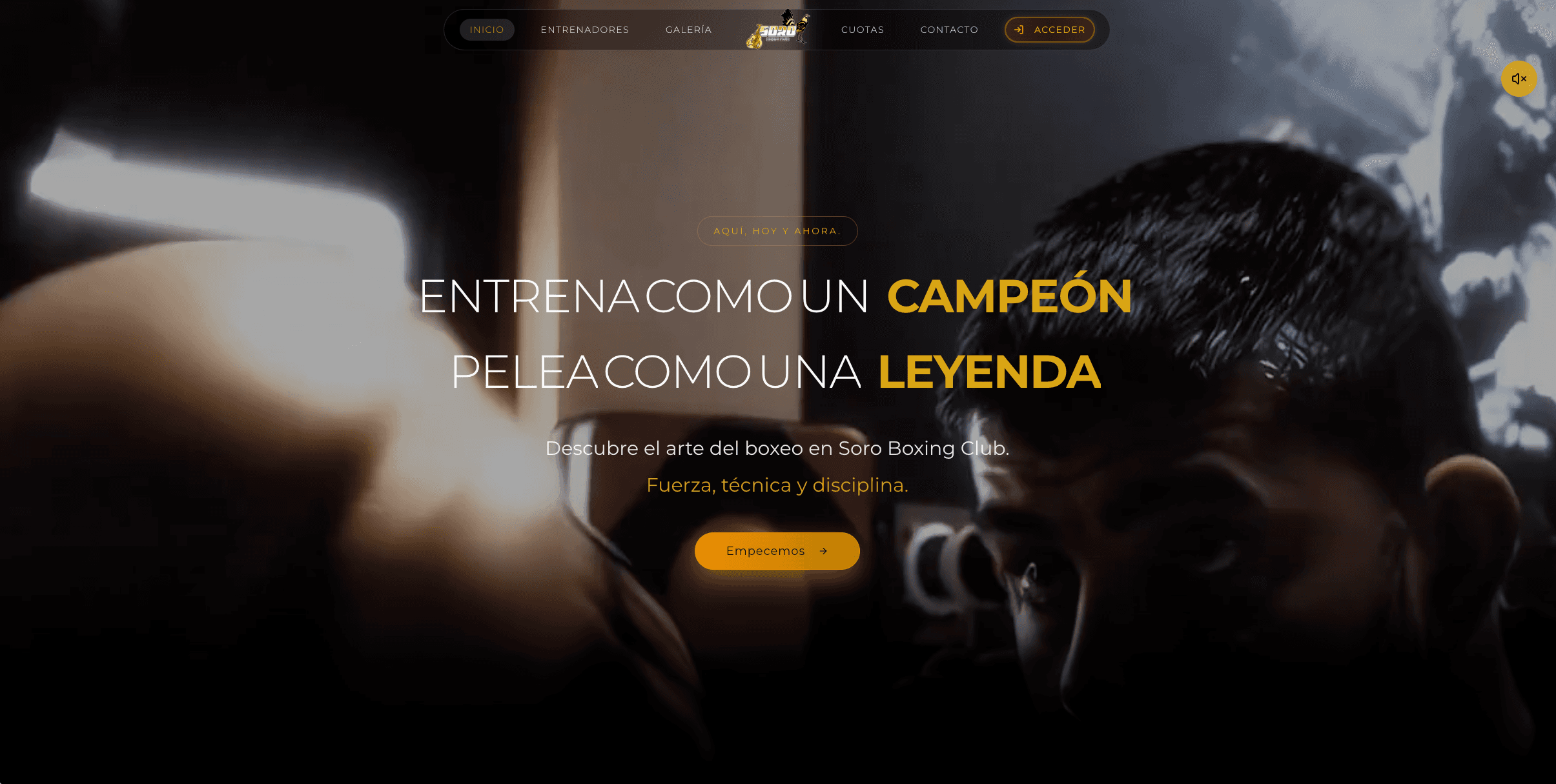 Gimnasio con reservas online